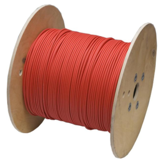 Câble solaire rouge 6mm2 - touret de 500m